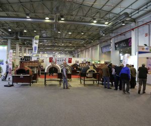 Bursa Fuarımızdan bir kare Selin seyyar taş fırınları